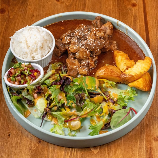 Mongolian Beef Stew.