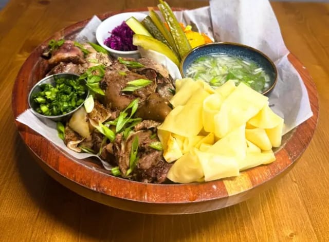 Roasted Lamb Head