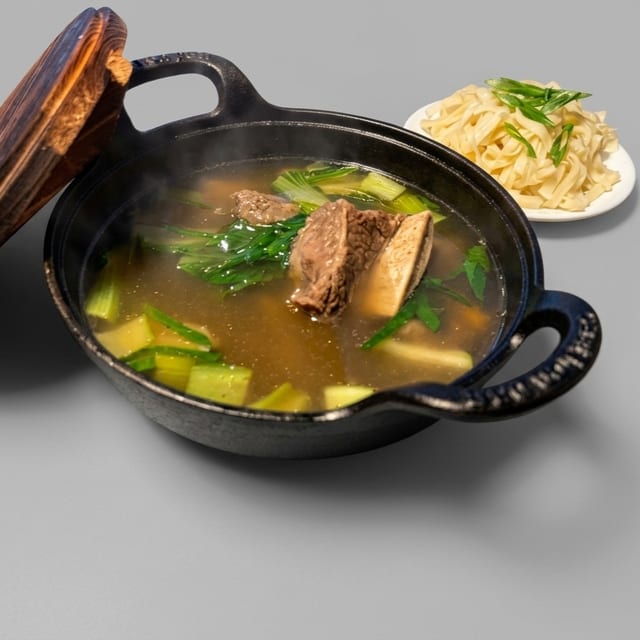 Beef Short Rib Soup.