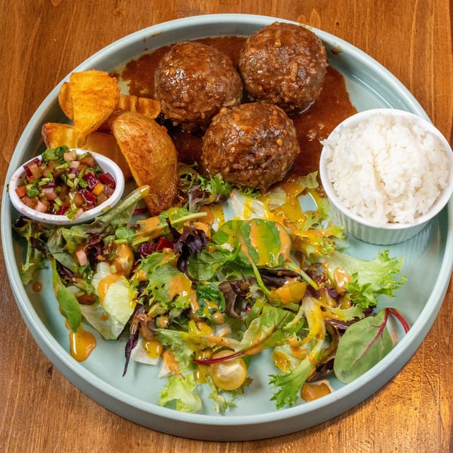 Jumbo Meatballs.