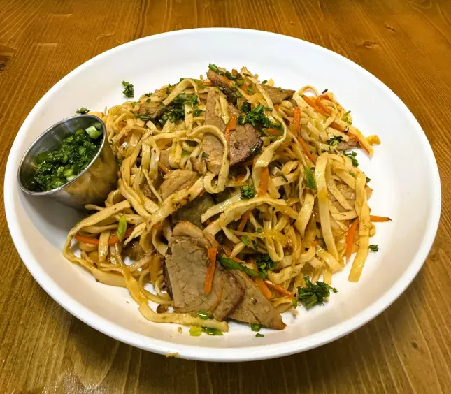 Smoked Stir Fried Noodles